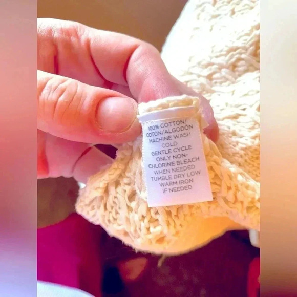 NWOT Loft Open Crochet Waterfall Cardigan - Picture 10 of 10